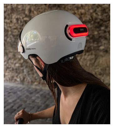 Cosmo Connected Fusion City Helmet White