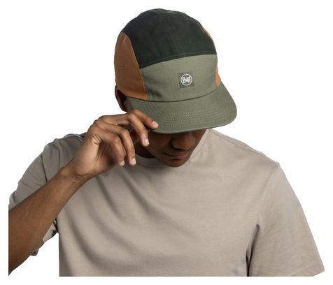 Buff 5-Panel Venture Cap - Green/Brown
