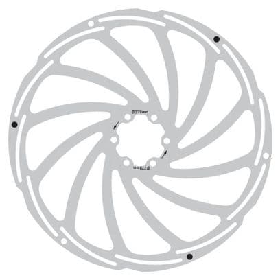 Disque de frein BRACKO 220mm avec témoin d'usure