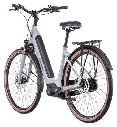 Vélo de Ville Électrique Cube Supreme Hybrid One 500 Easy Entry Shimano Nexus 7V 500 Wh 700 mm Gris Lunar 2022