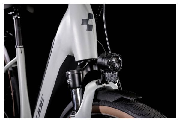 Cube Supreme Hybrid One 500 Easy Entry Electric City Bike Shimano Nexus 7S 500 Wh 700 mm Lunar Grey 2022