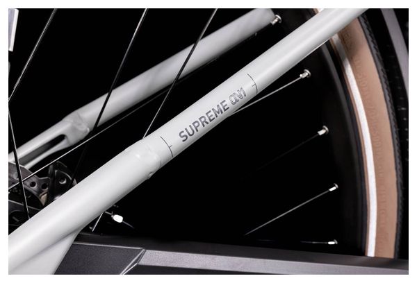 Vélo de Ville Électrique Cube Supreme Hybrid One 500 Easy Entry Shimano Nexus 7V 500 Wh 700 mm Gris Lunar 2022
