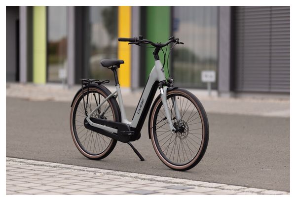 Cube Supreme Hybrid One 500 Easy Entry Electric City Bike Shimano Nexus 7S 500 Wh 700 mm Lunar Grey 2022