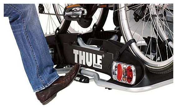 OCASIÓN - Portabicicletas en el enganche de bola Thule EuroPower 915 - Enchufe de 13 polos - 2 bicicletas (compatible con E-Bikes)