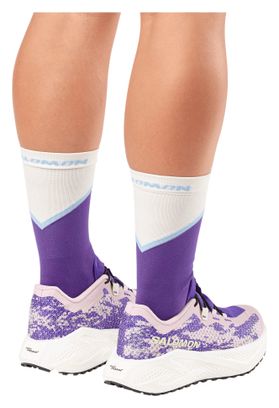 Scarpe da corsa Salomon Aero Glide 4 GRVL Rosa/Viola Donna