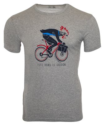 LeBram X Sport Korte Mouw T-shirt Grijs