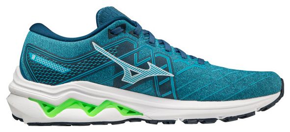 Chaussures de Running Mizuno Wave Inspire 18 Bleu Blanc