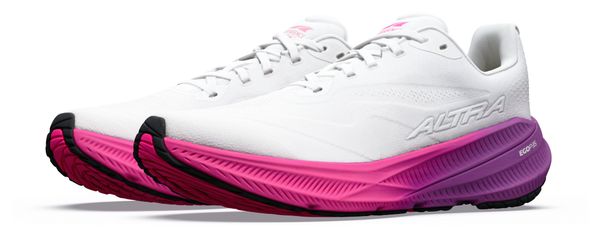 Zapatillas de running Altra Experience Flow 3 blancas/rosa para mujer