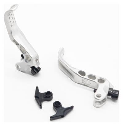 Brake Levers OAK Blade for Shimano Silver