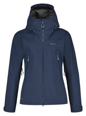 Wasserdichte Jacke Rab Kangri GTX Blau Damen