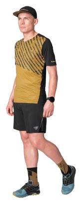 Men's Dynafit Alpine Brown short-sleeve jersey