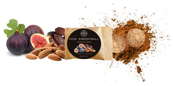 MOS EnergyBall Boost Protein Snack Fig / Almond 34g