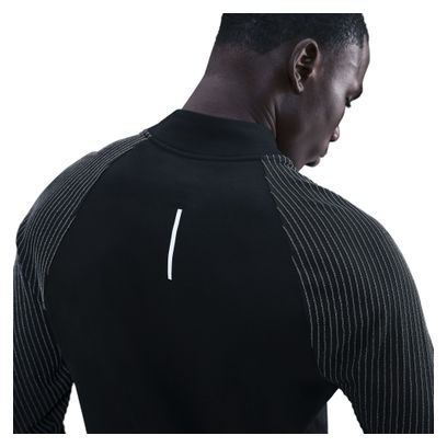 Camiseta Nike 1/2 Zip Negra, Hombre