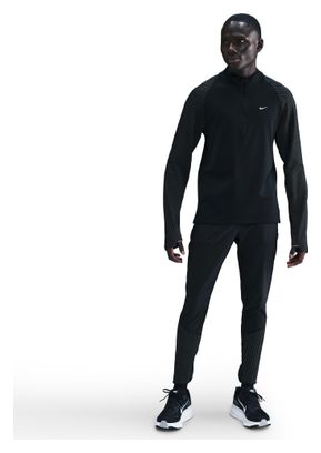 Camiseta Nike 1/2 Zip Negra, Hombre