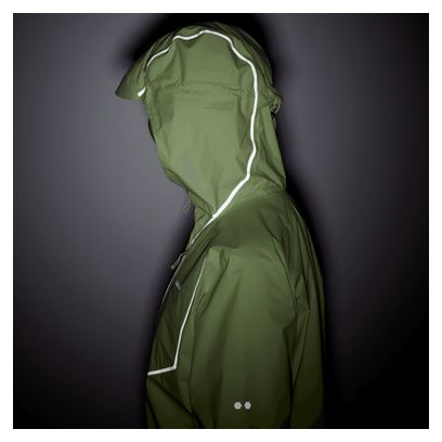 Chaqueta impermeable Salomon Bonatti Pro Verde Mujer