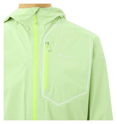 Chaqueta impermeable Salomon Bonatti Pro Verde Mujer