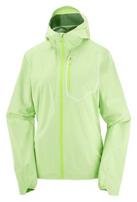 Chaqueta impermeable Salomon Bonatti Pro Verde Mujer