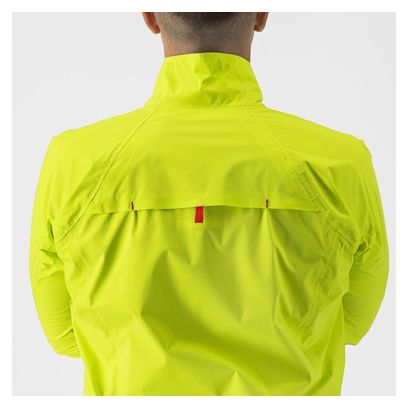 Castelli Emergency 2 Rain Jacket Fluo Yellow