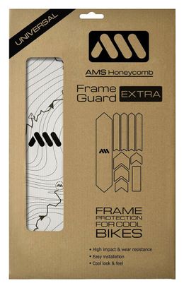 Kit <strong>de Protección del Cuadro Extra Tracks</strong> Estilo All Mountain Negro