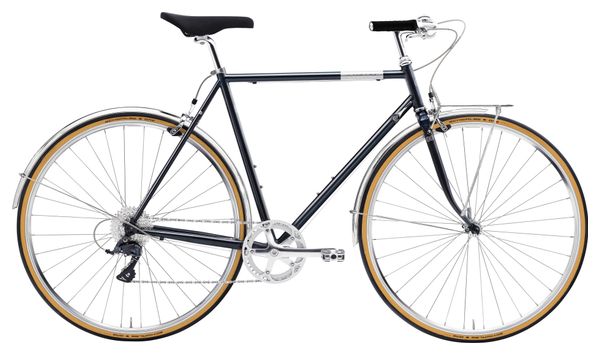 Vélo de Ville Creme Cycles Echo Uno City Shimano Claris 8V 700 mm Gris Onyx 2023