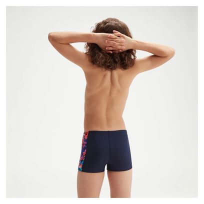 Costume da bagno Speedo Allover Panel bambino blu navy/blu