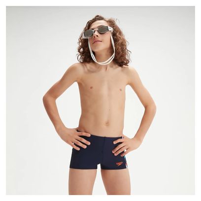 Costume da bagno Speedo Allover Panel bambino blu navy/blu