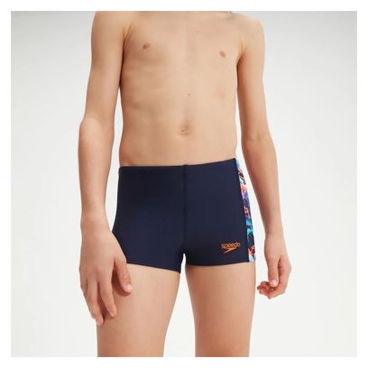 Costume da bagno Speedo Allover Panel bambino blu navy/blu