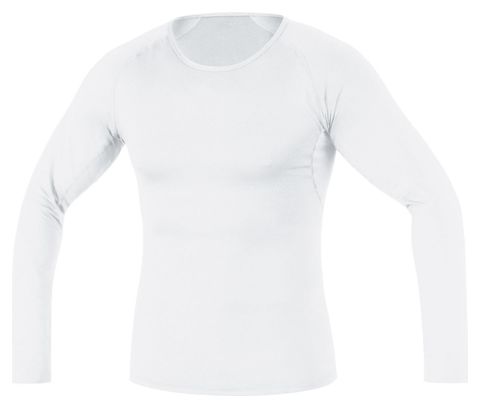 Gore M Base Layer Thermo camisa de manga larga blanca