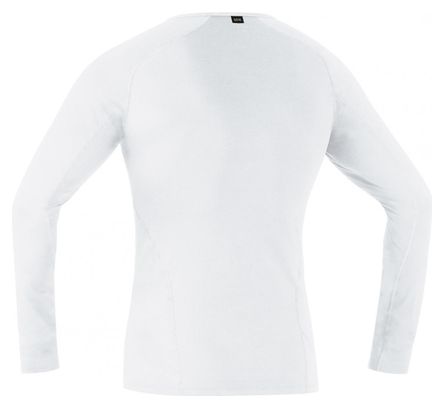 Maillot Manches Longues Gore M Thermo Blanc