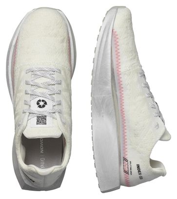 Chaussures Running Salomon Index 0.3 Blanc Rouge Unisexe