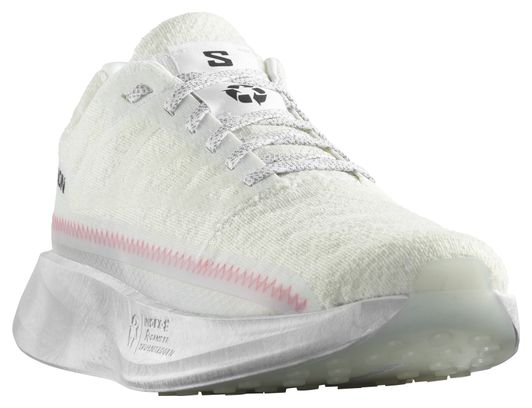 Chaussures Running Salomon Index 0.3 Blanc Rouge Unisexe