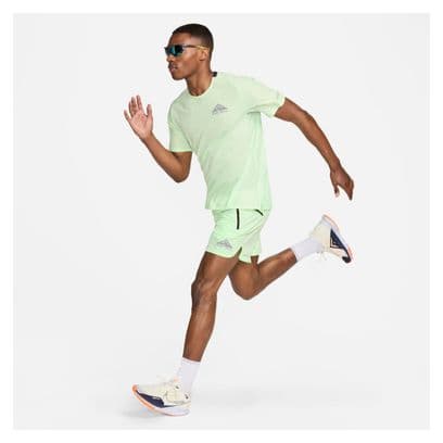Nike Trail Solar Chase Green Men's Short-Sleeve Jersey