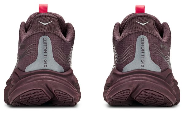 Hoka Clifton 11 GTX hardloopschoenen voor dames, rood