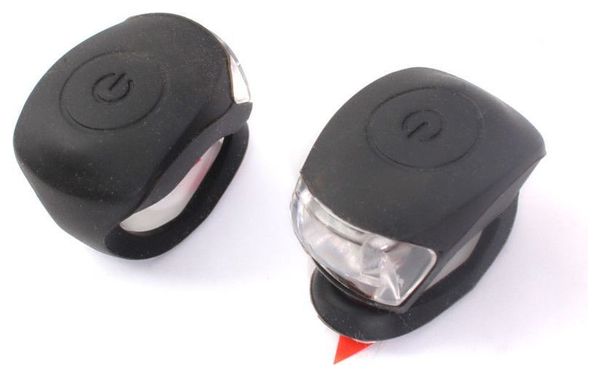 Set de lampes de vélo LED KHE M-Wave MINI
