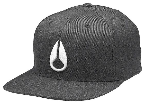 Casquette Unisexe Nixon Deep Down FF Athletic Fit Gris/Blanc