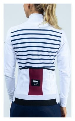 Maillot Manches Longues Femme LeBram Ventoux Édition Limitée Blanc