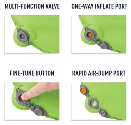 Materasso autogonfiante Sea to Summit Comfort Light Verde