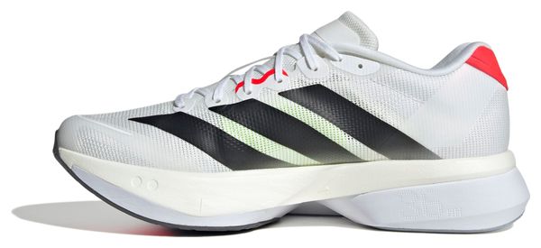 Chaussures Running adidas Adizero Boston 13 Blanc/Rouge Homme