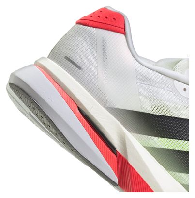 Chaussures Running adidas Adizero Boston 13 Blanc/Rouge Homme