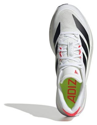 Chaussures Running adidas Adizero Boston 13 Blanc/Rouge Homme