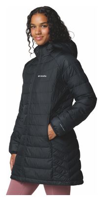 Daunenjacke Frau Columbia Powder Lite II Mid Schwarz