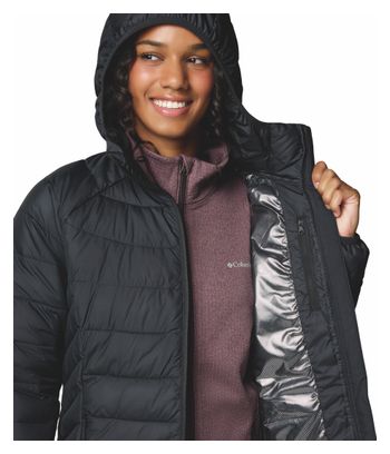 Daunenjacke Frau Columbia Powder Lite II Mid Schwarz