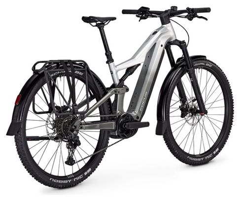 Focus Thron² 6.7 EQP Shimano Cues 10V 800Wh 29'' Argento 2025 Mountain Bike elettrica a sospensione integrale