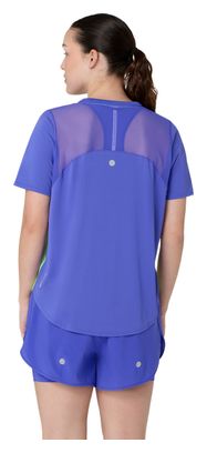 Maglia a maniche corte Asics Road Fade viola/verde da donna