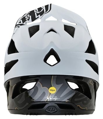 Troy Lee Designs Stage Signature Volgelaatshelm Wit