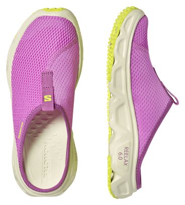 Salomon Reelax Slide 6.0 Women's Recovery Shoes, Pink
