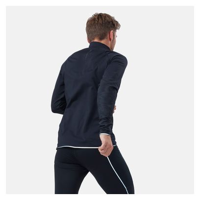 Odlo Zeroweight Ceramiwarm Reflecterende 1/2 Zip Sweater Zwart
