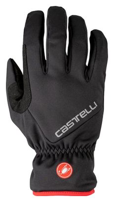 Guantes térmicos de invierno Castelli Entrata Negro