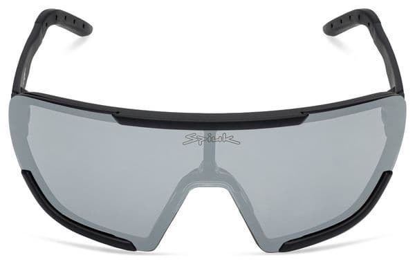 Unisex-Brille Spiuk Nebo Schwarz - Spiegelsilberne Gläser