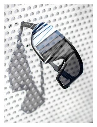 Unisex-Brille Spiuk Nebo Schwarz - Spiegelsilberne Gläser